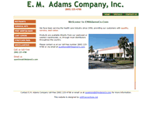 Tablet Screenshot of emadamsco.com